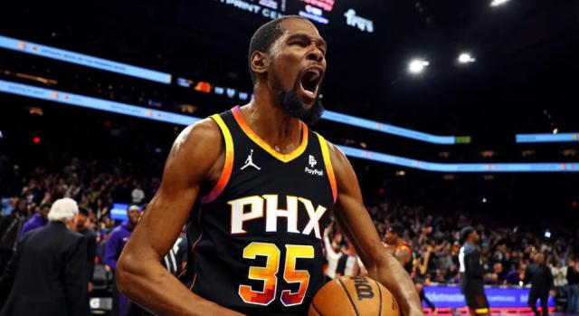 MK体育网页版-赛季第13场35+创纪录 35岁杜兰特仍是超级大杀器