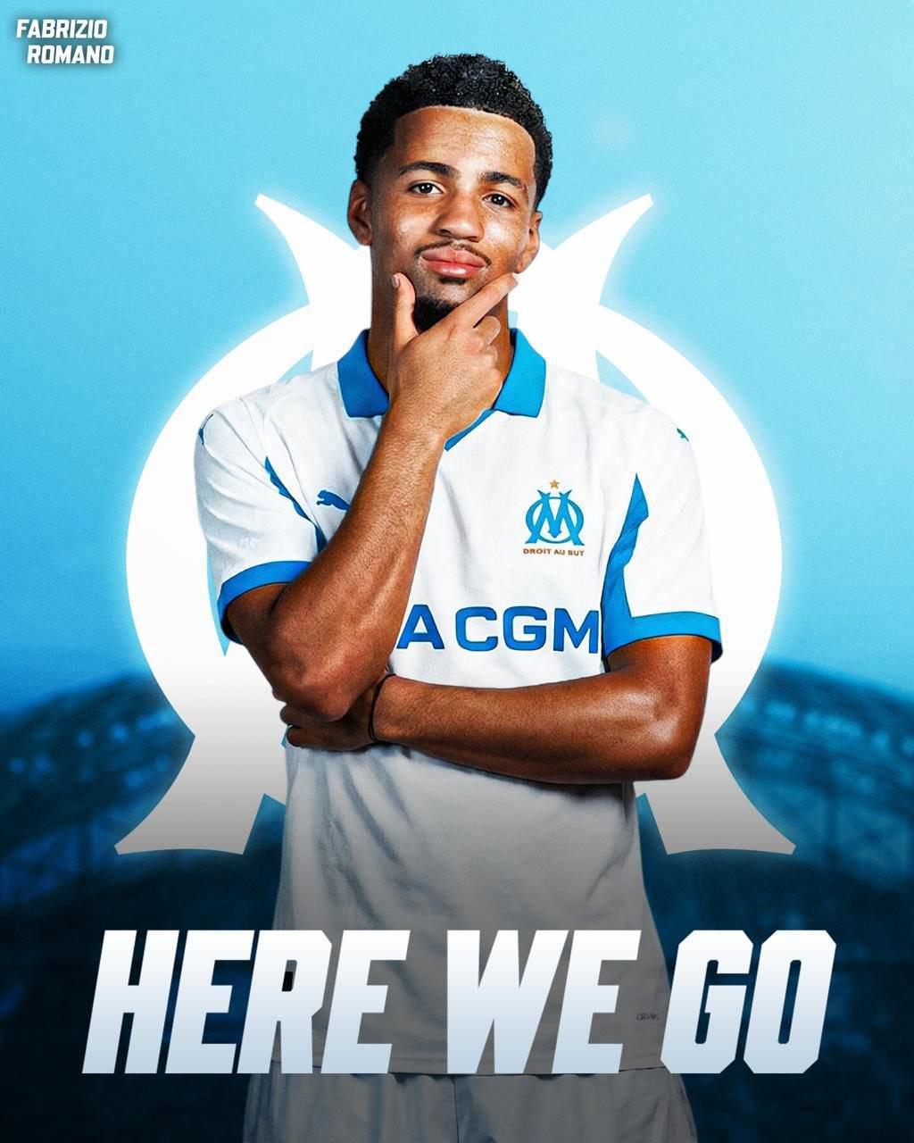 HWG!罗马诺:阿森纳小将恩瓦内里租借加盟马赛,租借费+薪水约400万欧